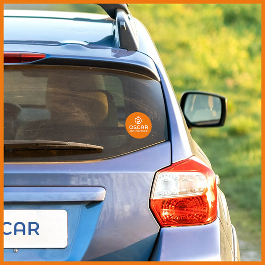 Oscar sticker rond (5 stuks)