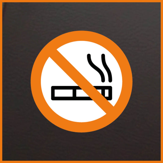 Niet roken sticker (5 stuks)