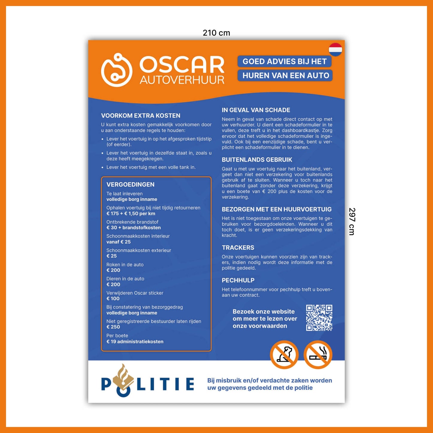 Avoid fees flyer (20 pieces)