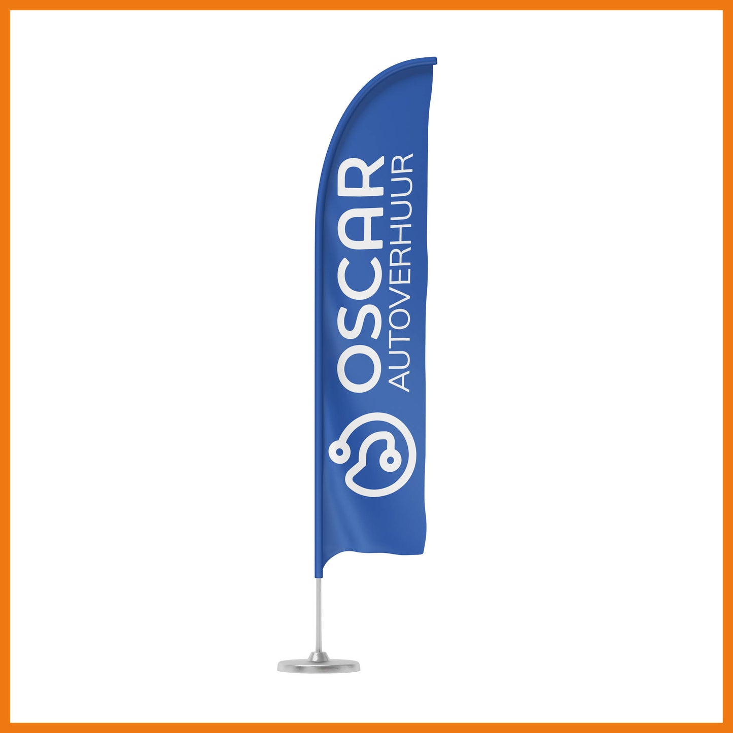 Beachflag compleet