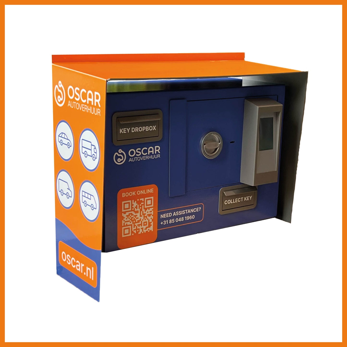 Large keybox - delivery and return