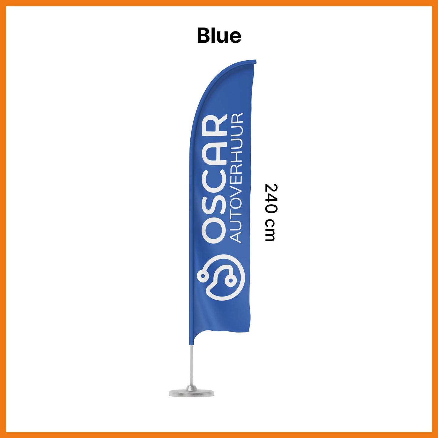 Beachflag compleet