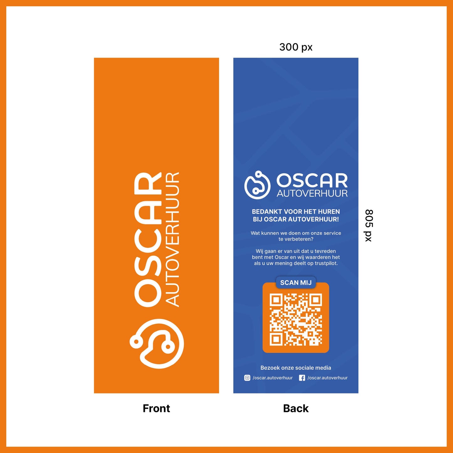 Info hangers (30 pieces)