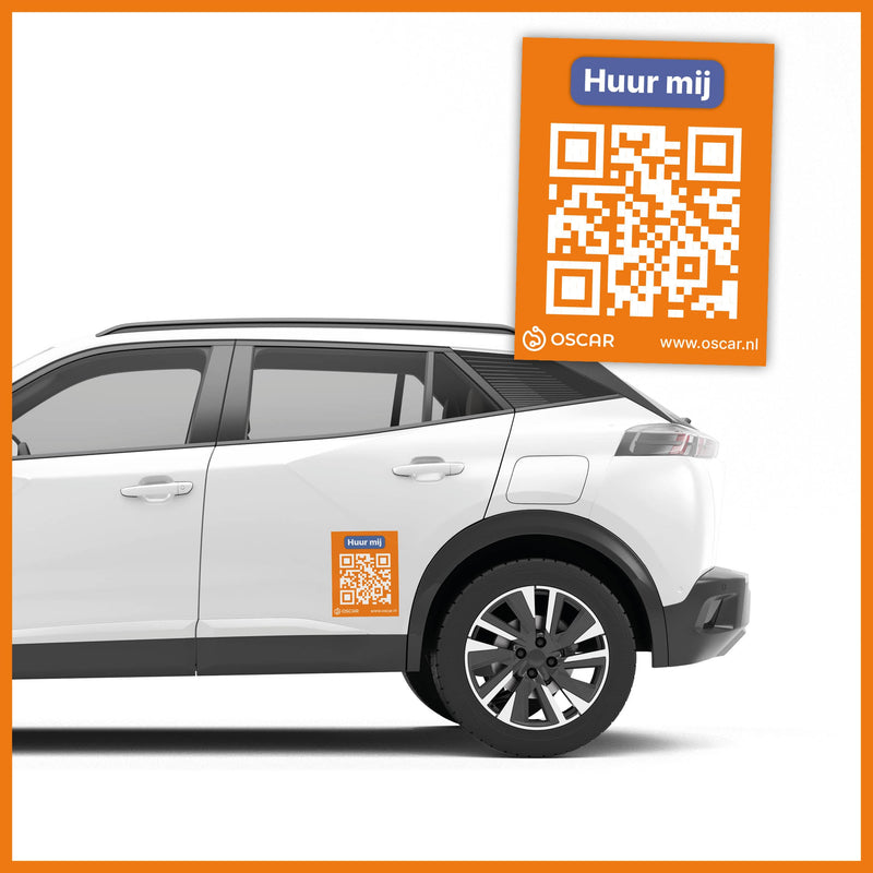 Rent Me sticker - gepersonaliseerd (5 stuks)