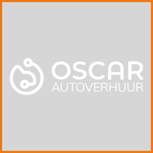 Contoursticker met wit logo